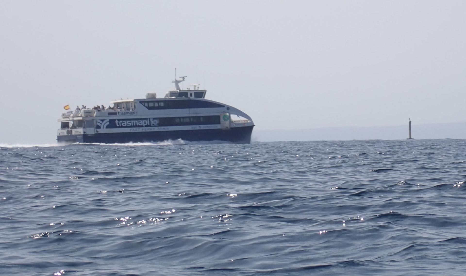 Es Freus. Canal de Formentera