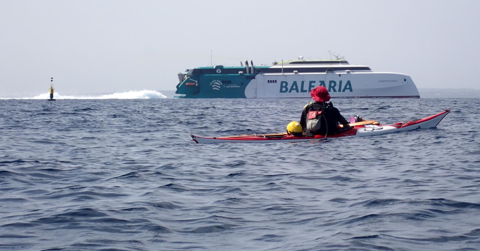 Es Freus. Canal de Formentera