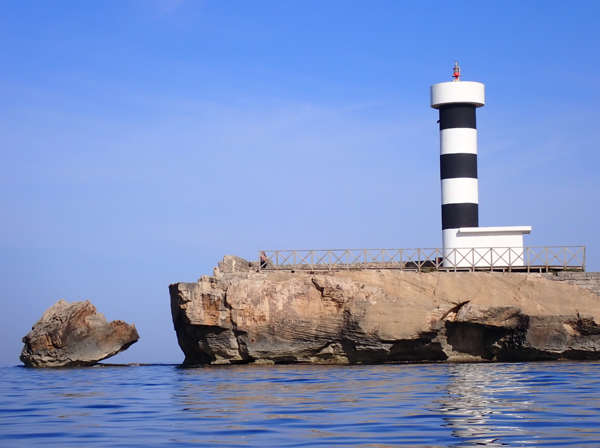 Far de sa Puntassa, de Cala Galiota o de Col&ograve;nia de St. Jordi