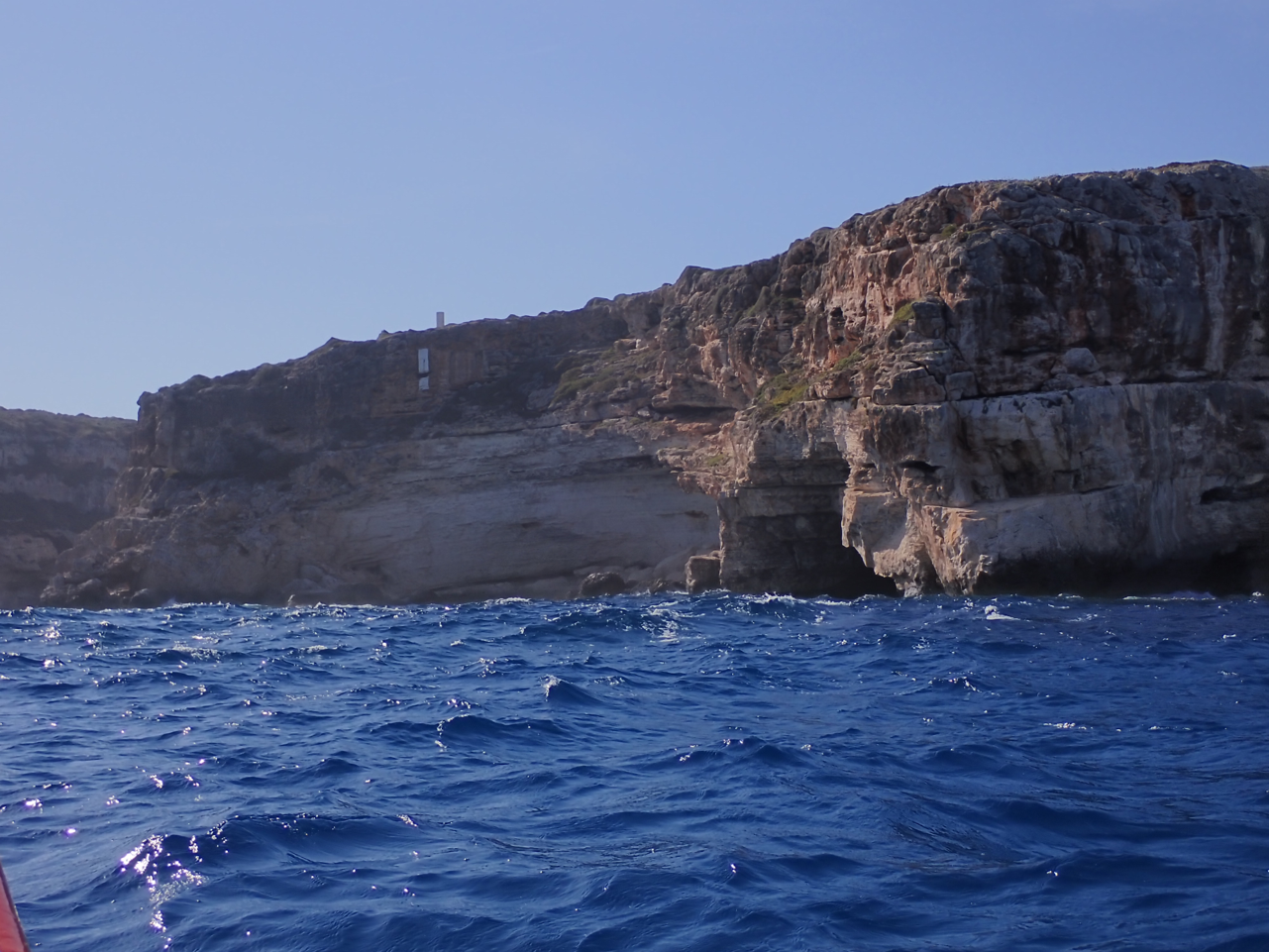 Pilar i marca de Cala Figuereta