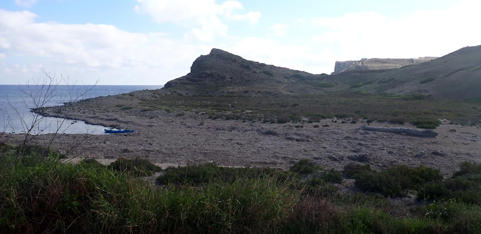 Estret, 80 m porteig