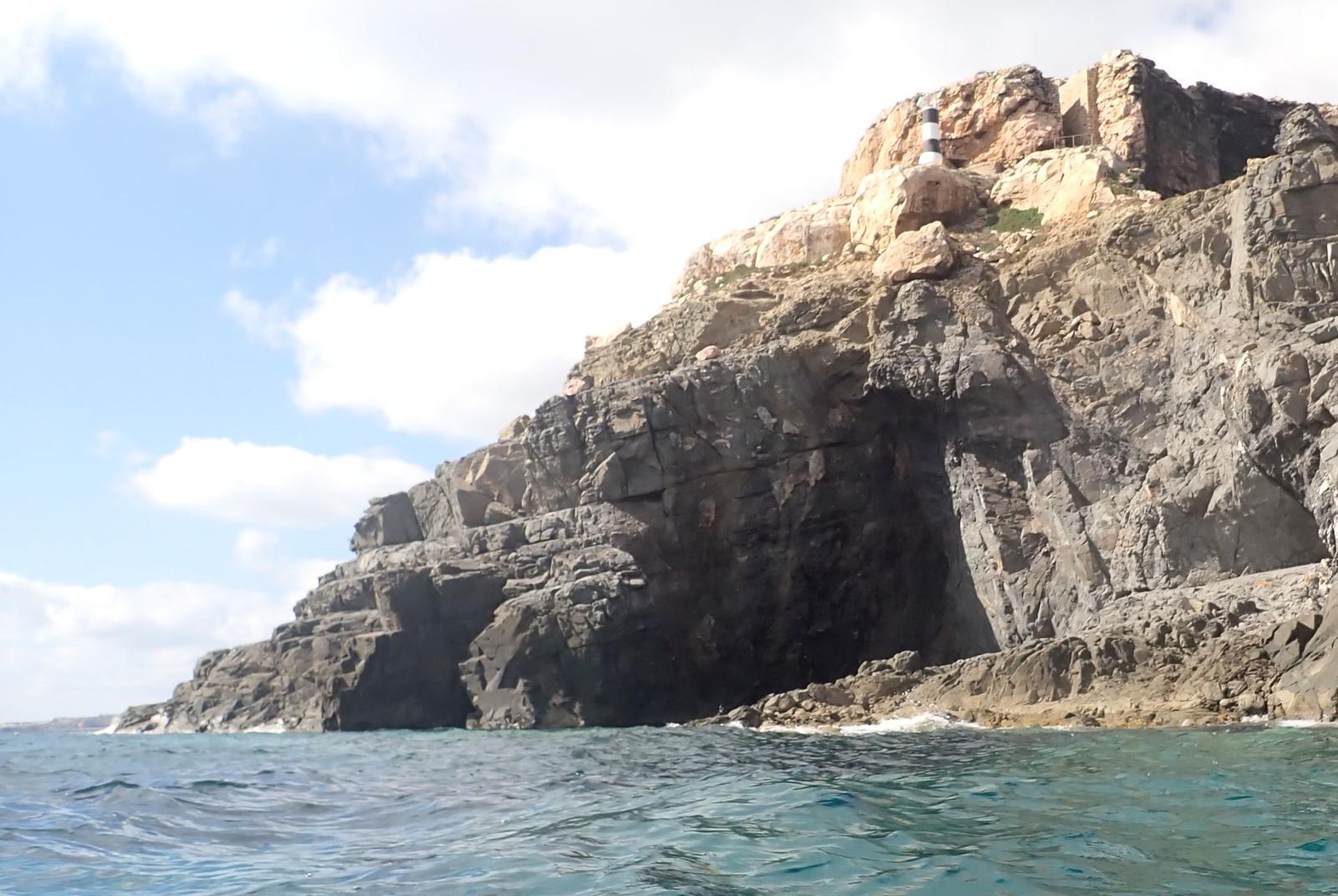 Far de la Mola. Punta de s'Esper&oacute;