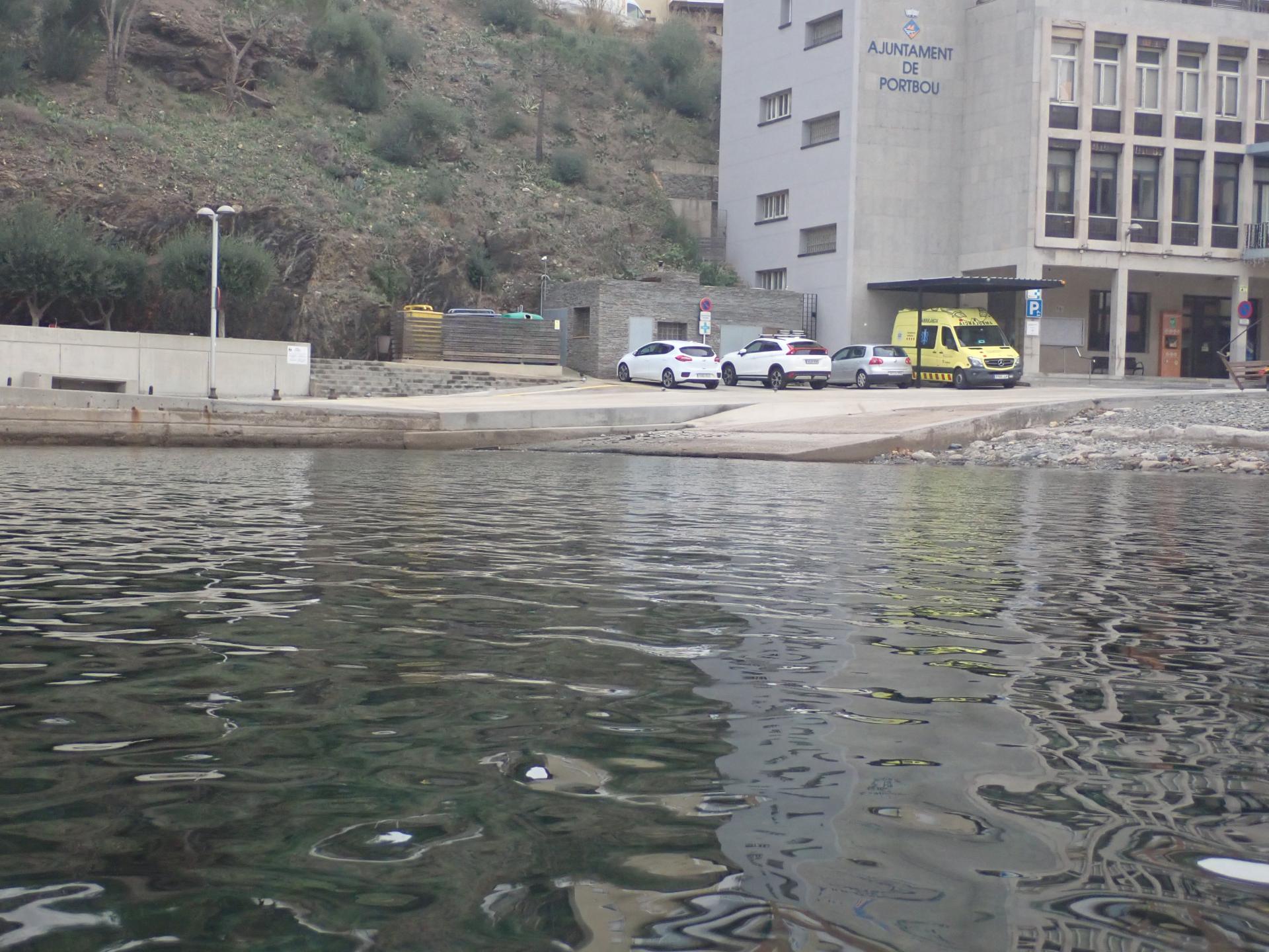 Rampa. Embarcador de Portbou. 